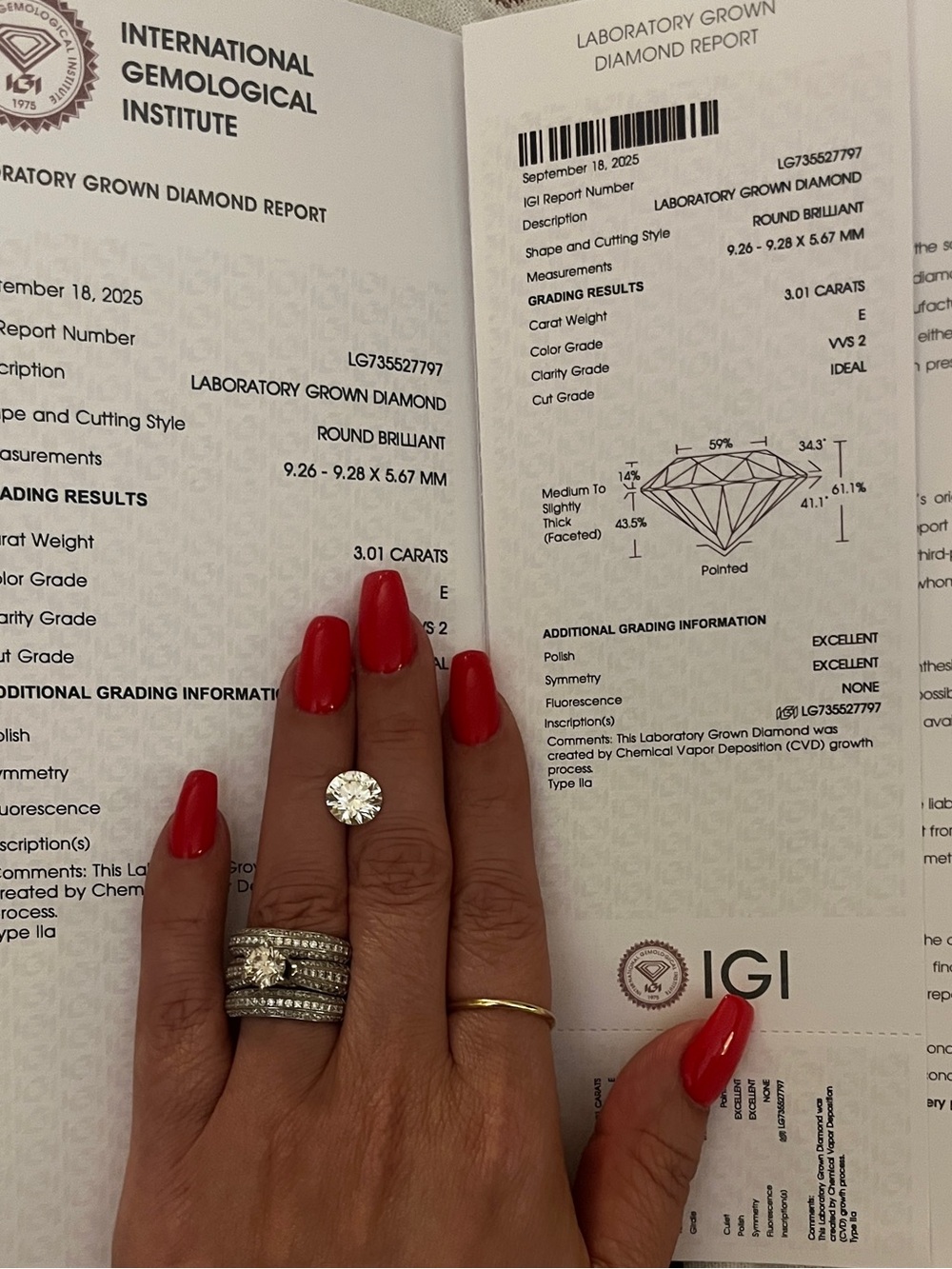 3.01 Lab Diamond only.